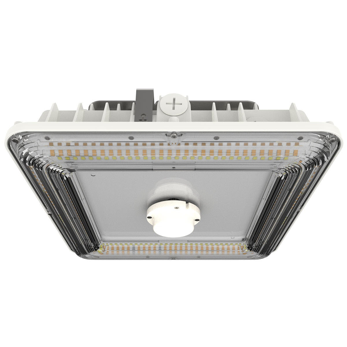 10" Square Canopy Multi Wattage Up to 75W, Multi CCT, White FInish