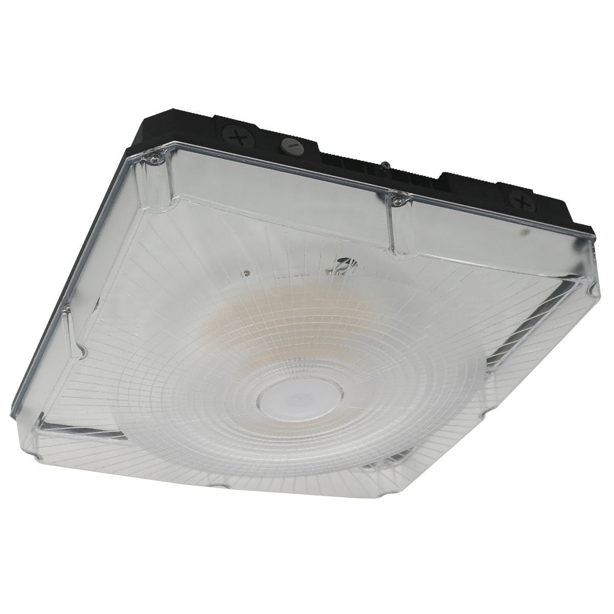 13" LED Square Canopy, Multi Wattage Up to 100W, Multi CCT