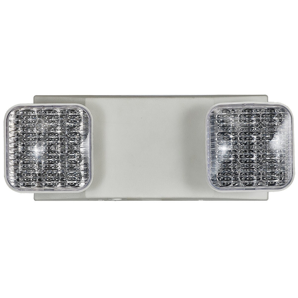 LED Double Square Head Bug-eye Emergency Light, 2W, Emergency Watt 1.2W, UL Listed
