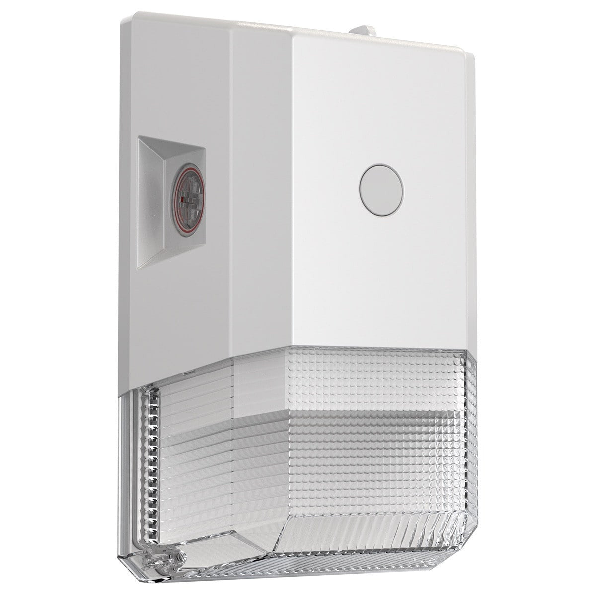 Mini Wall Pack Multi Up To 25W, Multi CCT, Frosted Lens, New Version, White Finish