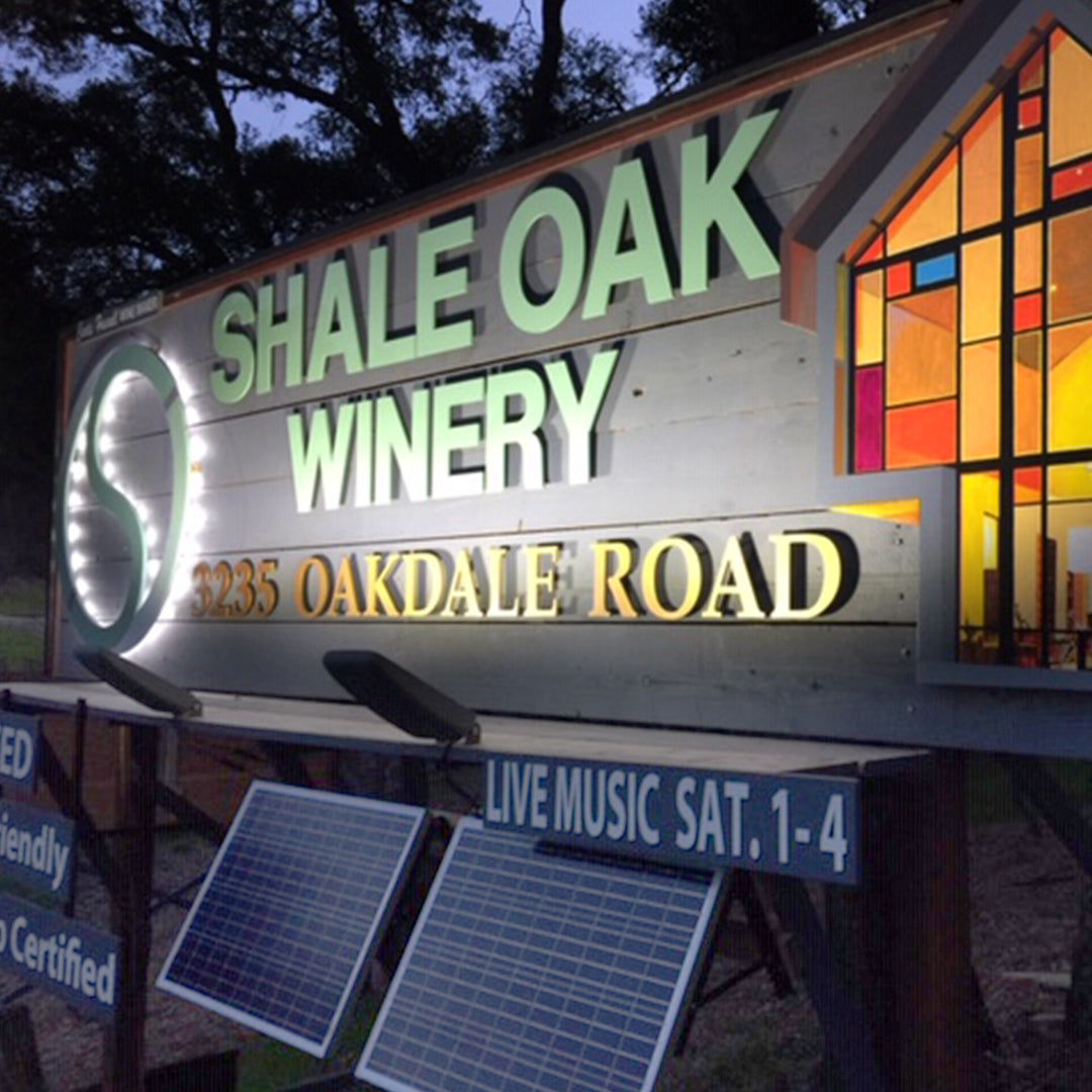 Solar Billboard Sign Light - Yoke Mount