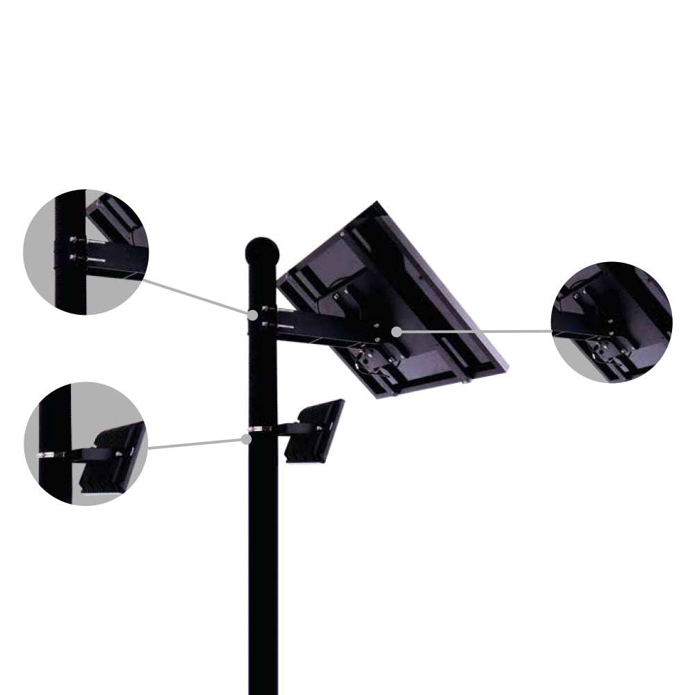 Solar LED Flood Light 40W