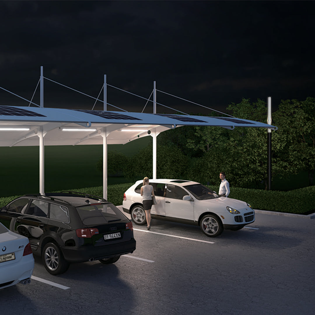 Solar Carport Portable Light