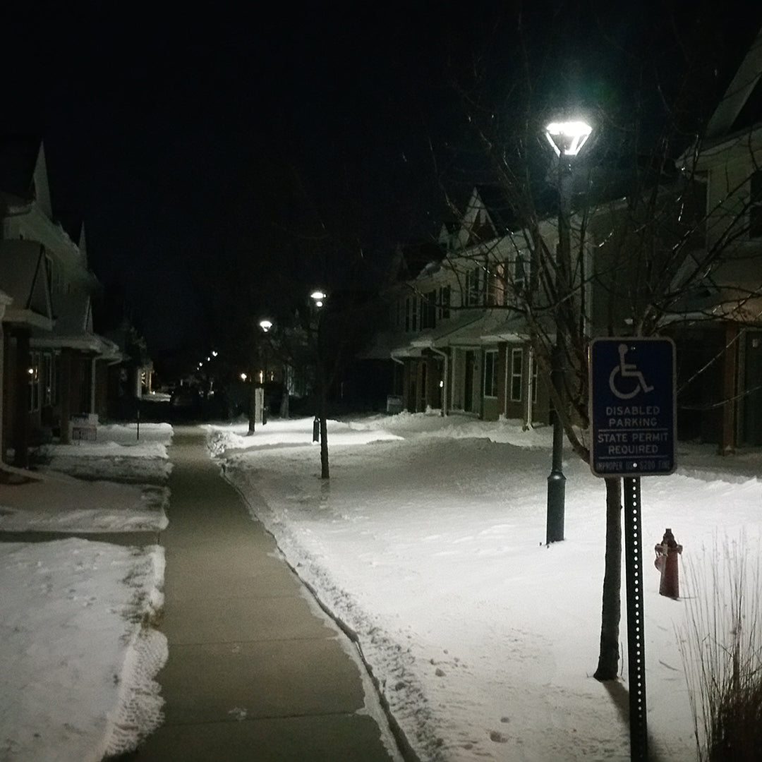 Solar Pedestrian Light