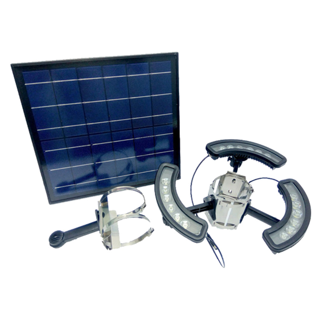18 LED Solar Flagpole Light