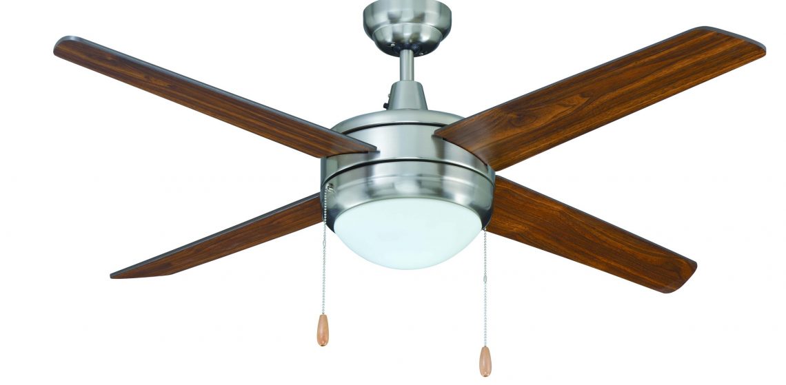 Europa - 4-Blade, 50” Sweep, Integrated LED Light Kit Included