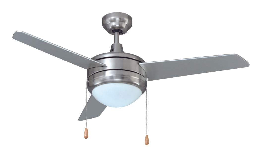 Contempo II - 3-Blade, 44” Sweep, Integrated LED Light Kit Included