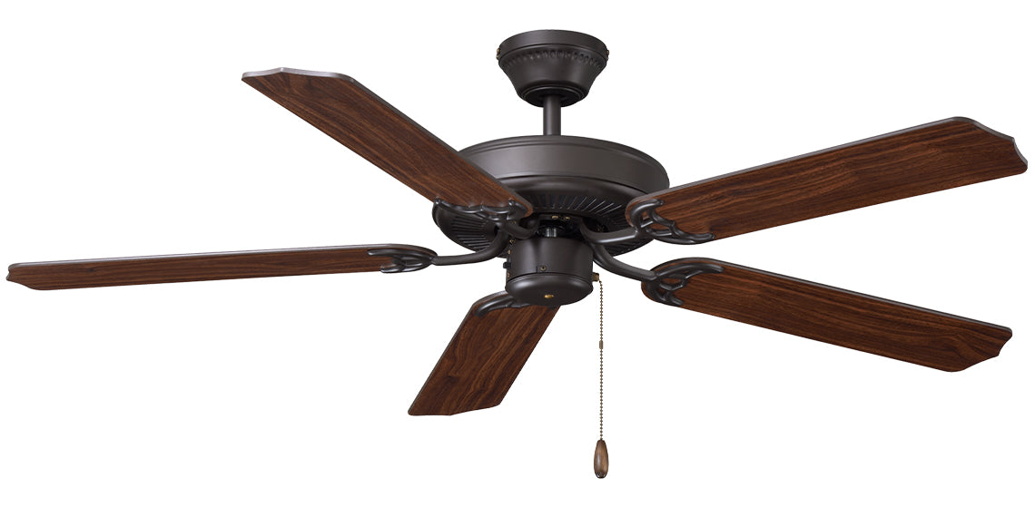 Desert Moon, 5-Blade, 52” Ceiling Fan, Energy Star Listed, Pull Chain