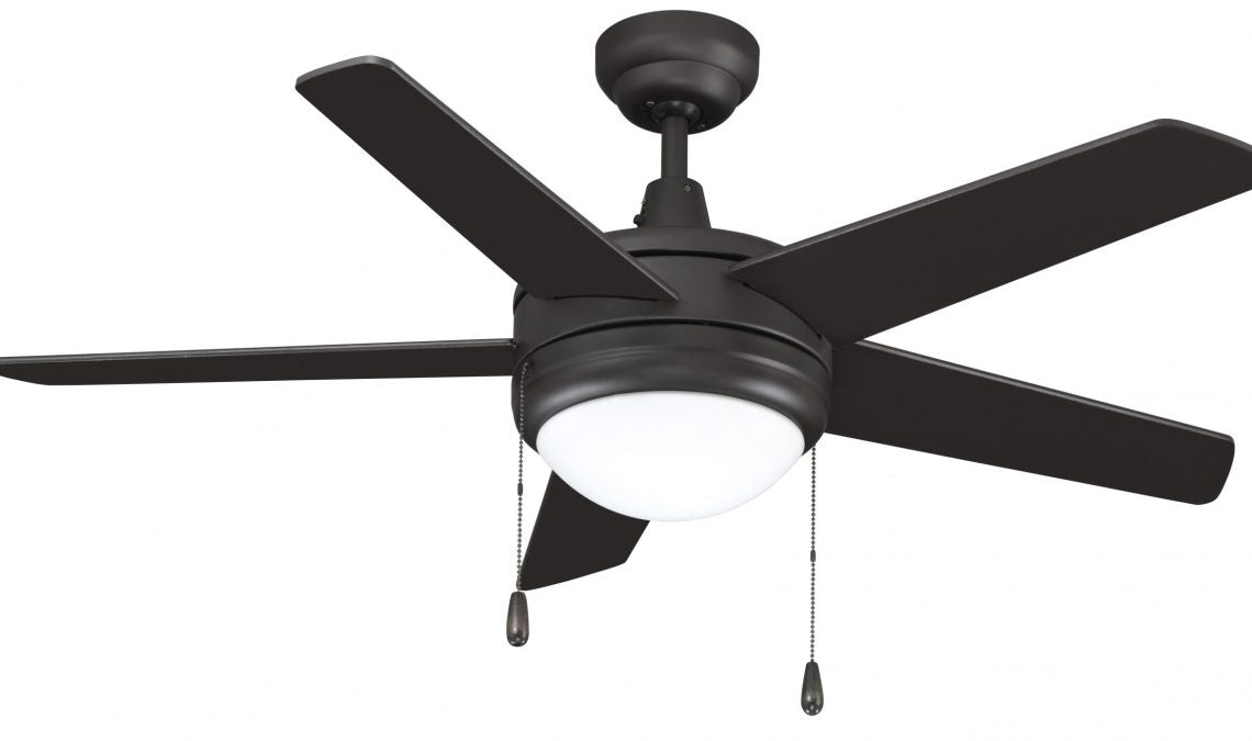 Mirage II - 5-Blade, 44” Sweep, E26 LED Light Kit Included