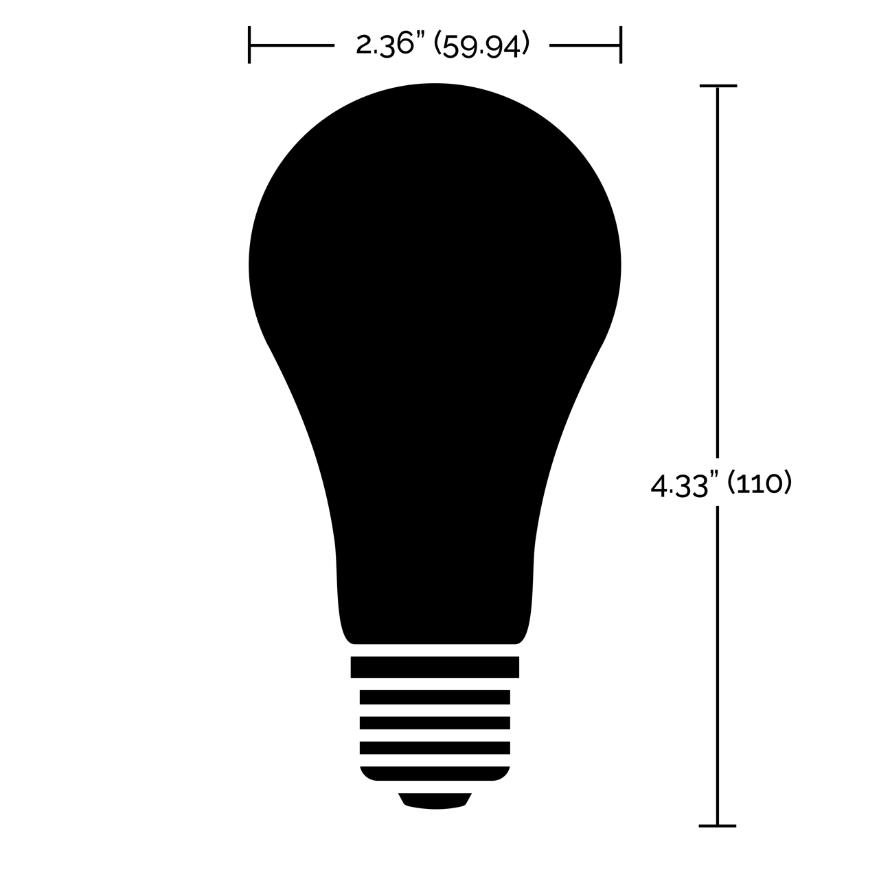 Wi-Fi 5W LED A19 Clear Tunable White Filament Bulb