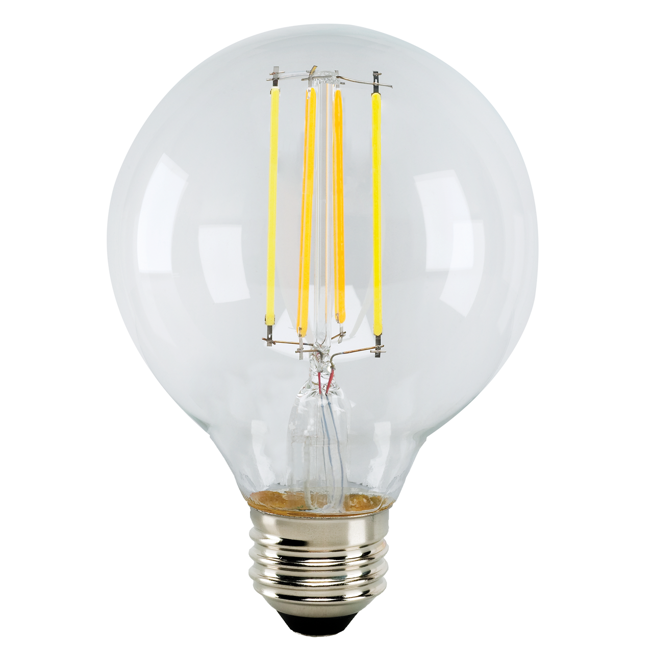 Wi-Fi 4.5W LED G25 Clear Tunable White Filament Globe