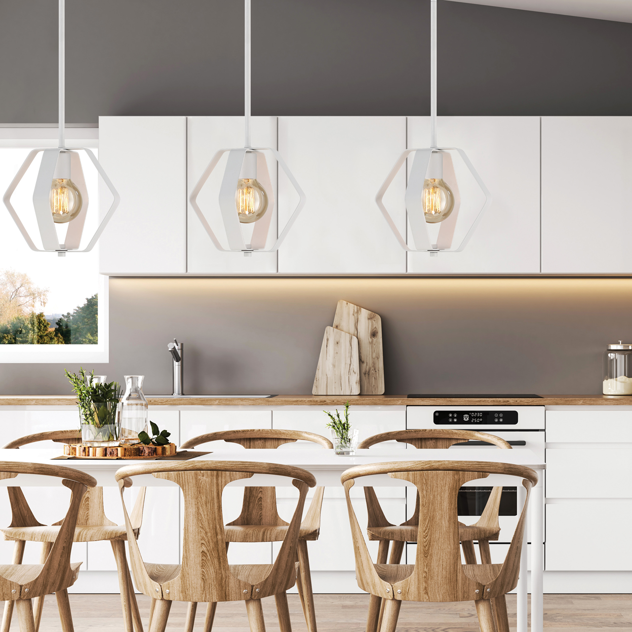 Wi-Fi 4.5W LED G25 Clear Tunable White Filament Globe