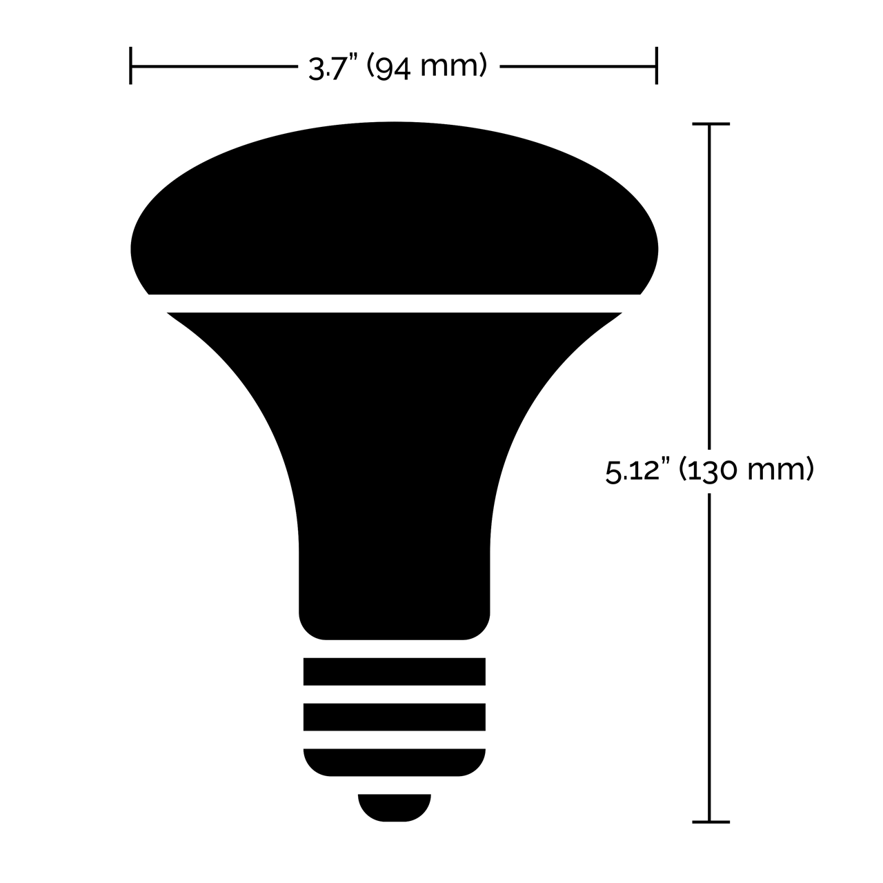 Wi-Fi 9.5W LED BR30 RGB and Tunable White Reflector