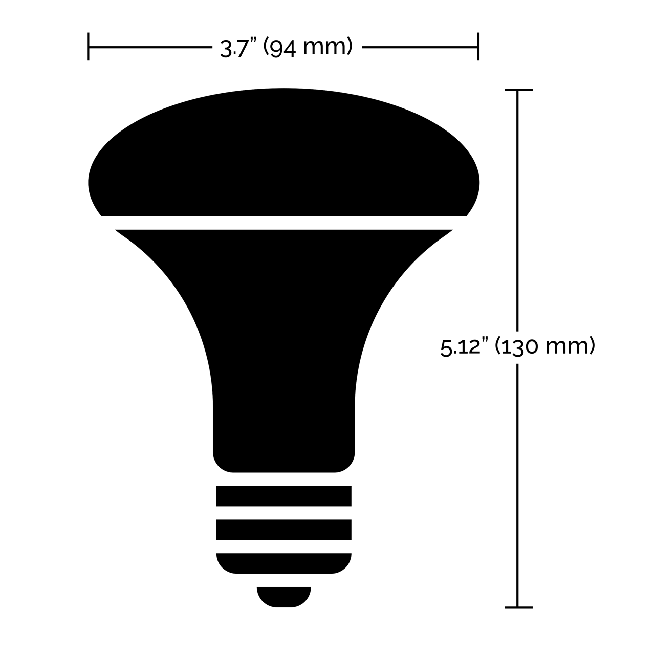 Wi-Fi 9.5W LED BR30 RGB and Tunable White T20 Reflector