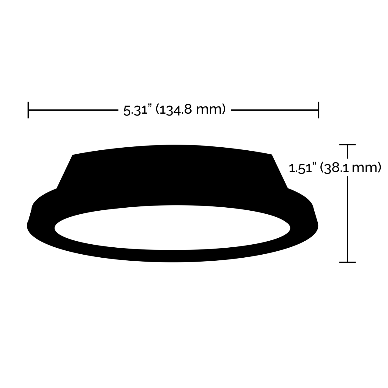 Wi-Fi 4" LED Tunable White Edge-Lit Remote Driver Downlight