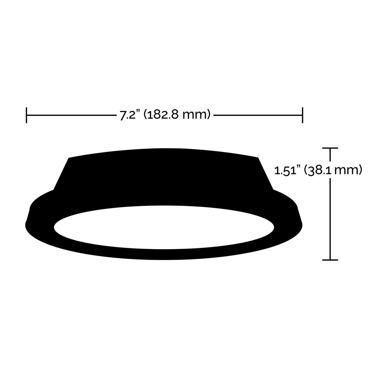Wi-Fi 6" LED Tunable White Edge-Lit Remote Driver Downlight