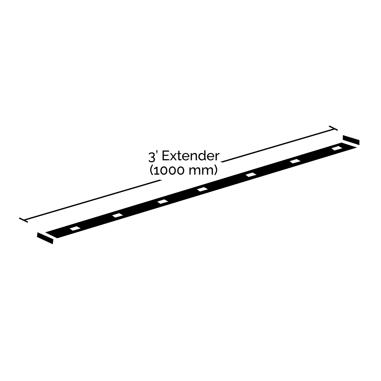 Wi-Fi 8W 3' Indoor LED RGB & TW Strip Tape Extension