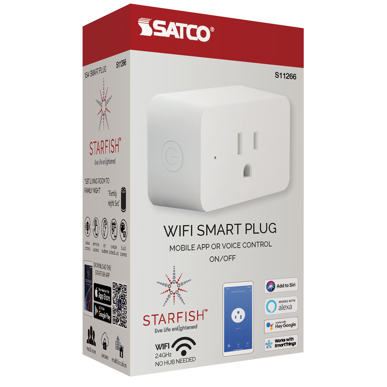 Wi-Fi 15A On-Off Outlet