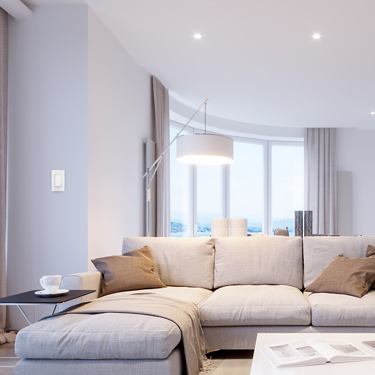 Wi-Fi On-Off Wall Switch