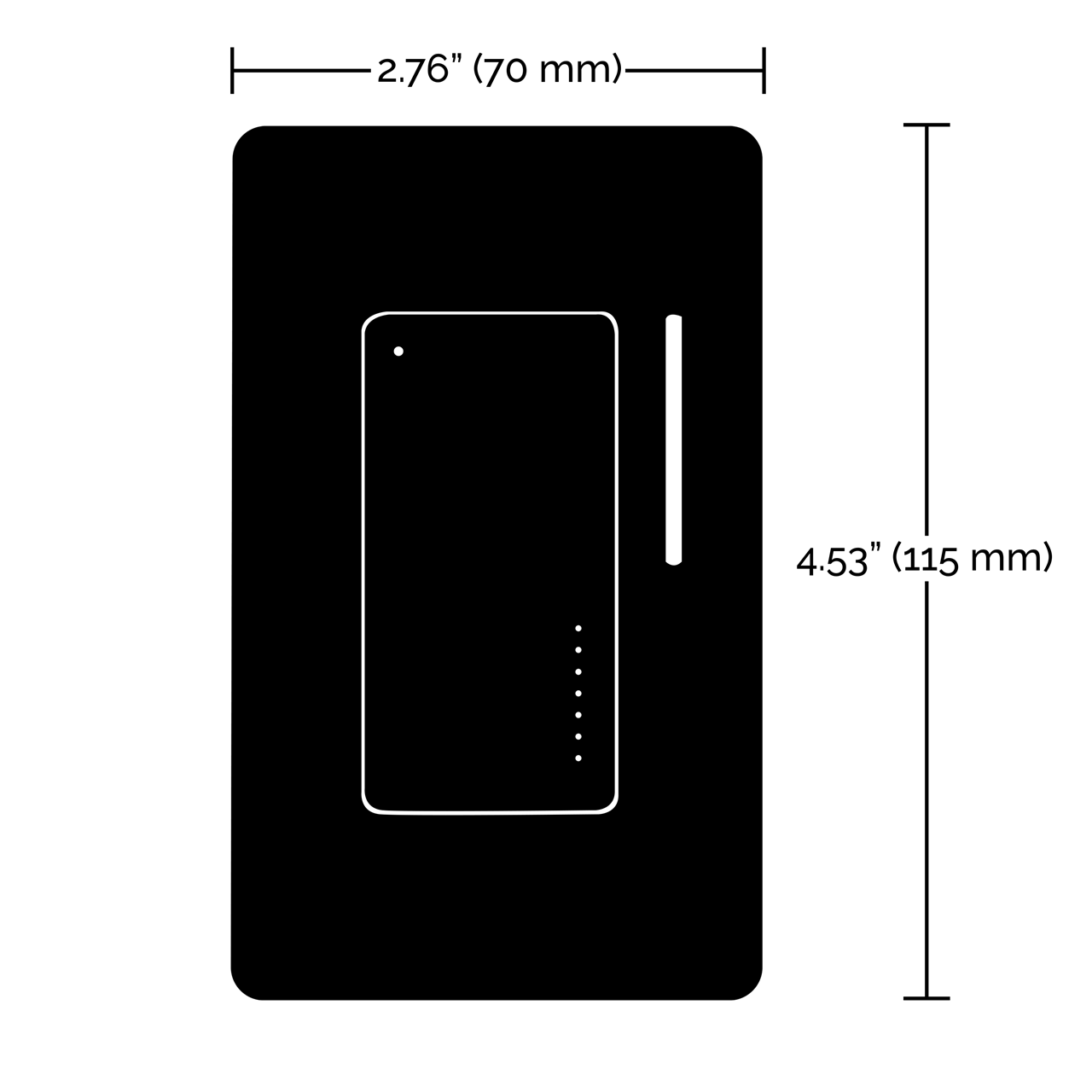 Wi-Fi Dimmer Wall Switch