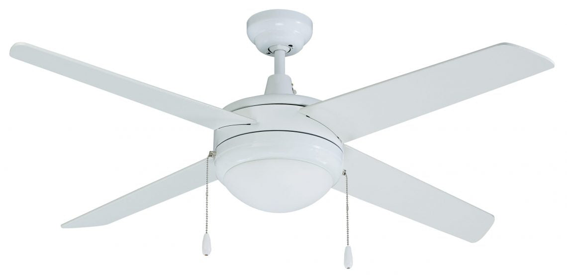 Europa - 4-Blade, 50” Sweep, E26 LED Light Kit Included