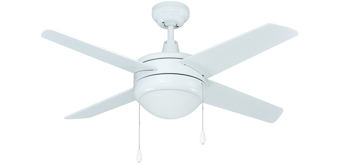 Europa IV - 4-blade, 52” Sweep, AC Motor, with Pull Chain, Energy Star Listed