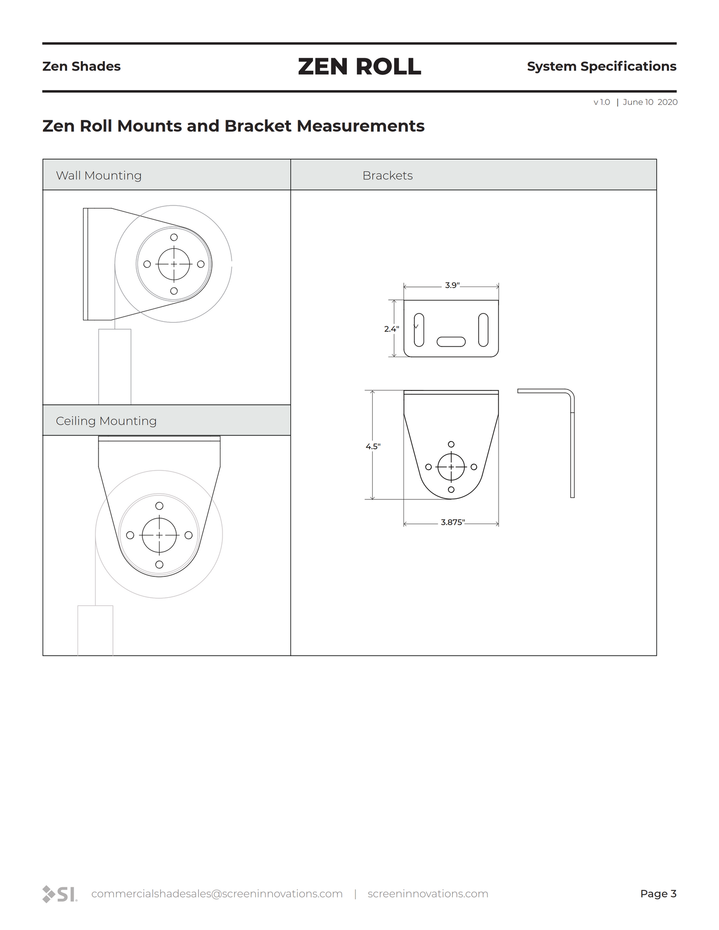 Zen Roll Outdoor Motorized Shades