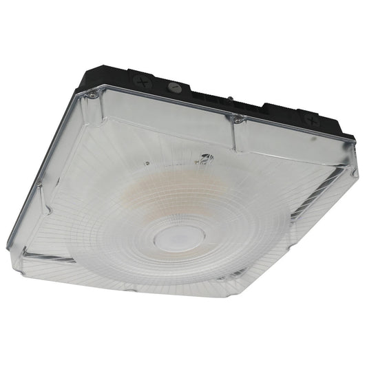 13" LED Square Canopy, Multi Wattage Up to 100W, Multi CCT