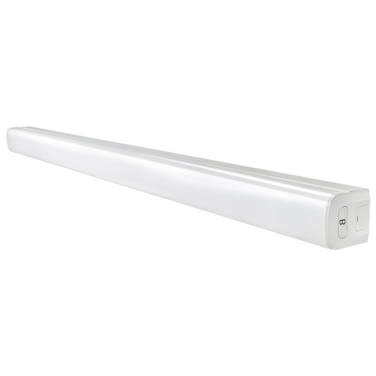 4ft LED Strip Light with 8W Emergency Backup Driver Multi-Wattage Up to 44W, Multi-CCT