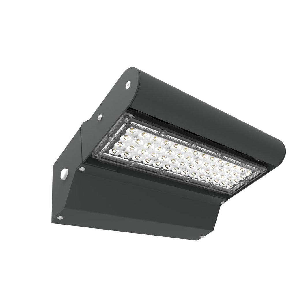 Adjustable Modular 60W LED Wall Pack, 5000K