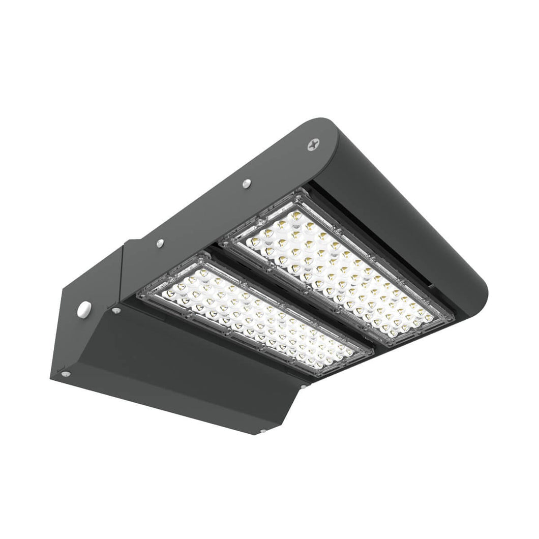 Adjustable Modular 90W LED Wall Pack, 5000K