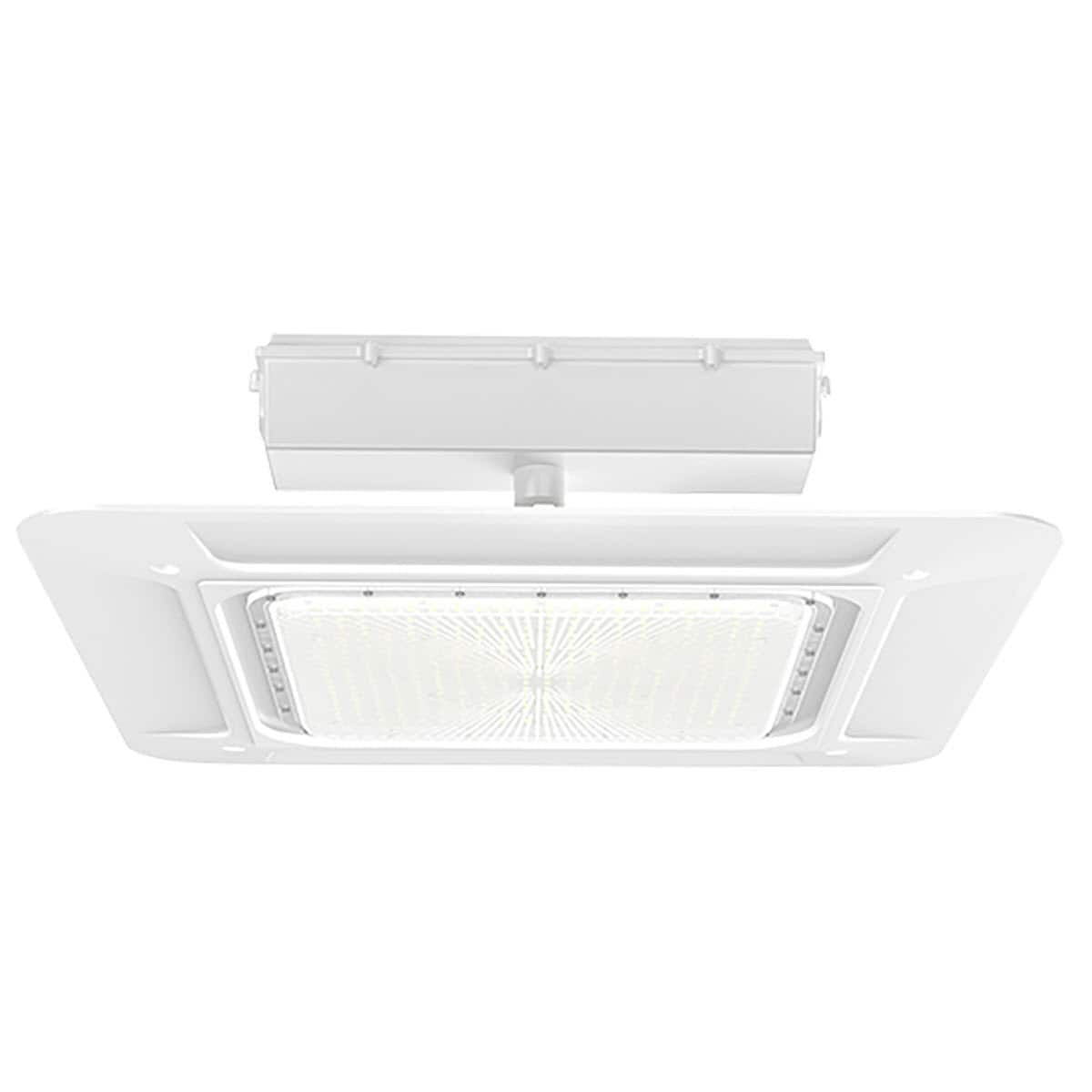 LED Gas Station Canopy Multi Wattage Up to 180W, 5,000K