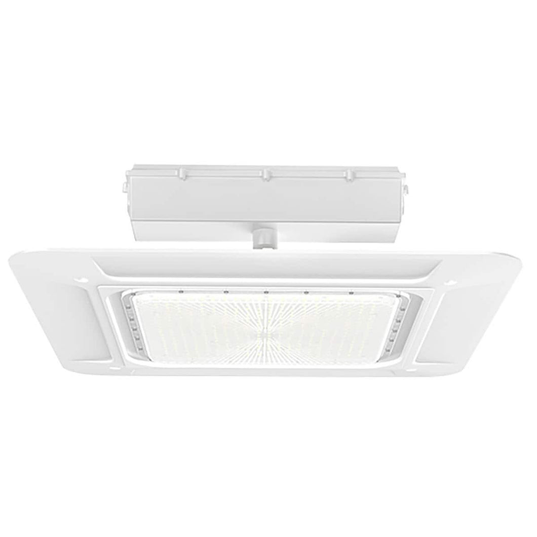 LED Gas Station Canopy Multi Wattage Up to 180W, 5,000K