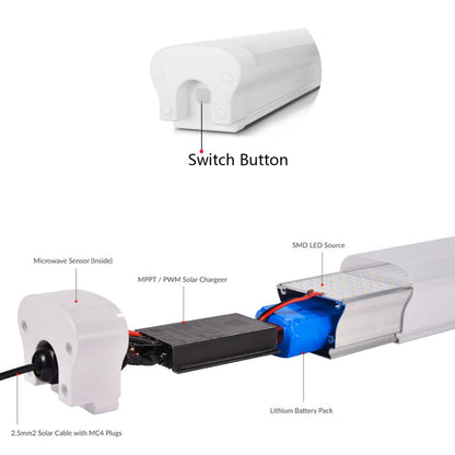 Solar Carport Portable Light