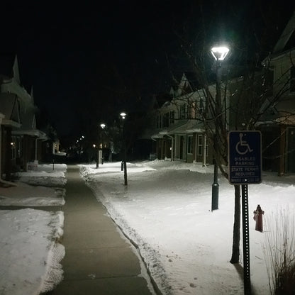 Solar Pedestrian Light