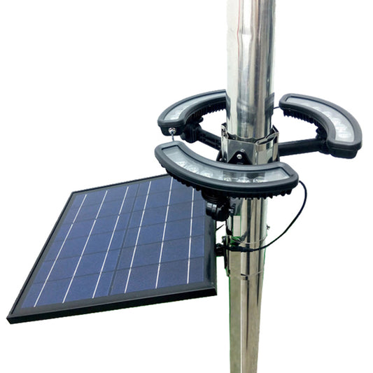 18 LED Solar Flagpole Light