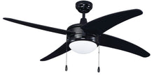 Load image into Gallery viewer, Europa I - 4-Curved Blade, 50” Sweep, E26 LED Light Kit Included
