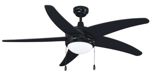Mirage I - 5-Curved Blade, 50” Sweep, Integrated LED Light Kit Included