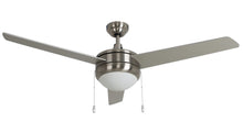 Load image into Gallery viewer, Contempo IV - 3-blade, 52” Sweep, AC Motor, with Pull Chain, Energy Star Listed
