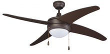 Load image into Gallery viewer, Europa I - 4-Curved Blade, 50” Sweep, E26 LED Light Kit Included
