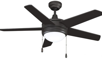 Mirage II - 5-Blade, 44” Sweep, Integrated LED Light Kit Included