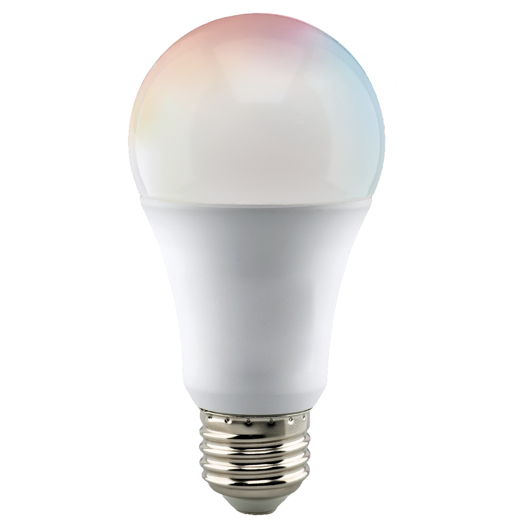 Wi-Fi 9.5W LED A19 RGB and Tunable White Smart Bulb