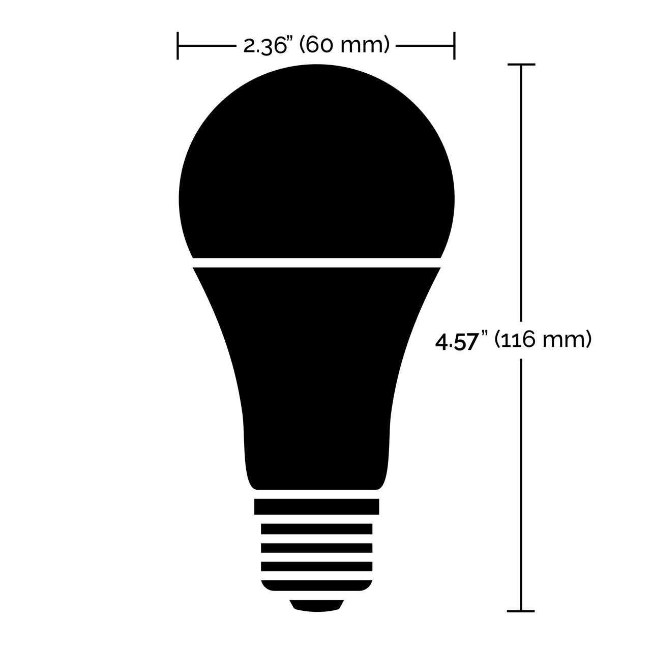 Wi-Fi 10W LED A19 RGB and Tunable White T20 Smart Bulb, T20