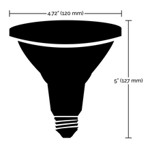 Load image into Gallery viewer, Wi-Fi 15W LED PAR38 RGB and Tunable White Flood
