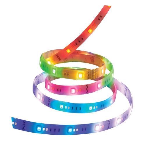 Wi-Fi 28W 16' Outdoor LED RGB & TW Tape Light