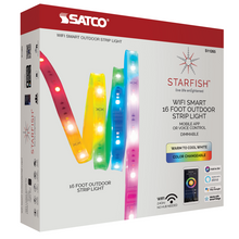 Load image into Gallery viewer, Wi-Fi 28W 16&#39; Outdoor LED RGB &amp; TW Tape Light
