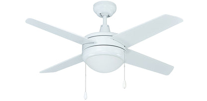 Europa IV - 4-blade, 52” Sweep, AC Motor, with Pull Chain, Energy Star Listed