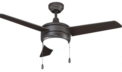Contempo II - 3-Blade, 44” Sweep, E26 LED Light Kit Included